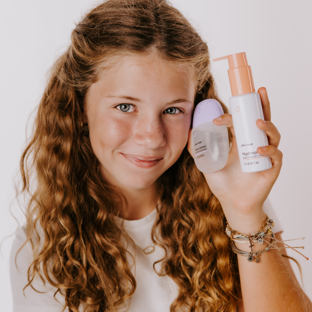 Jovi Rose Daily Hydration Duo, Hydraglaze moisturizer and Glow Getter mist